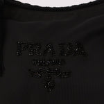 Prada Nylon Beaded Rope Handle Mini Hobo - FashioNica