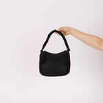 Prada Nylon Beaded Rope Handle Mini Hobo - FashioNica