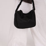 Prada Nylon Beaded Rope Handle Mini Hobo - FashioNica