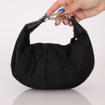 Prada Nylon Black Bracelet Bag - FashioNica