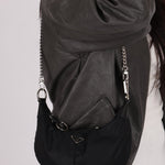 Prada Nylon Black Bracelet Bag - FashioNica