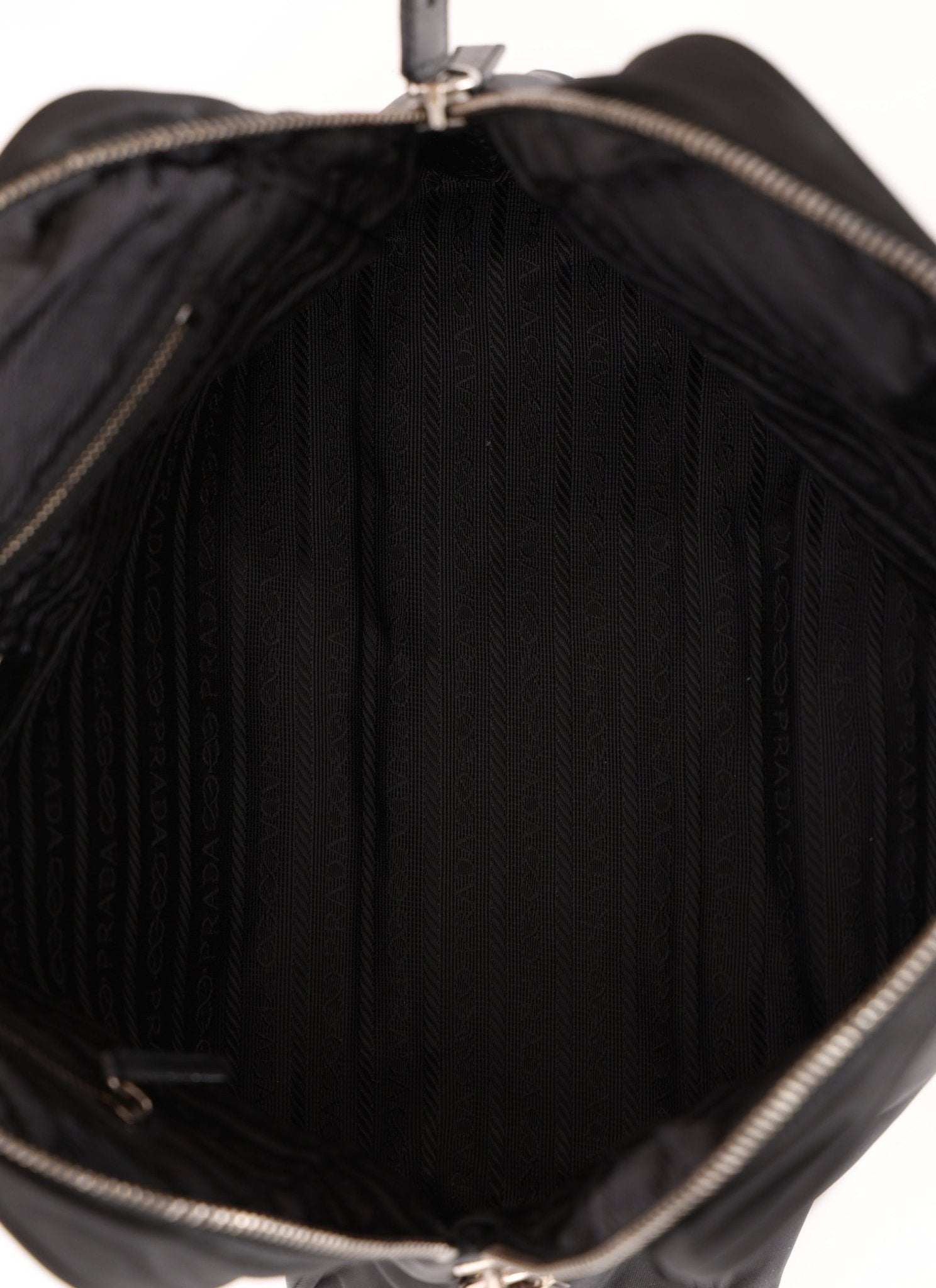 Prada Nylon Bowler Tote - FashioNica