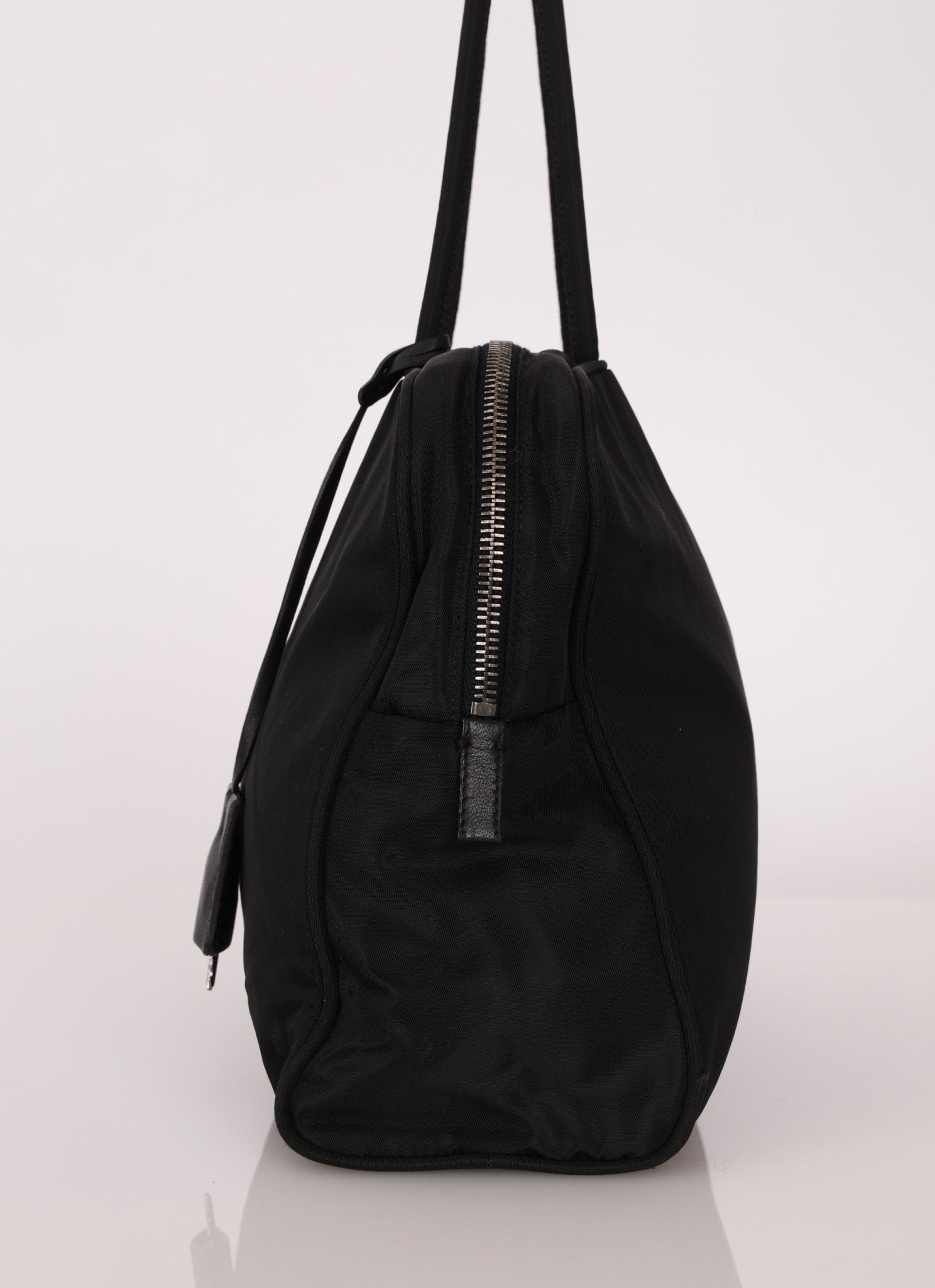Prada Nylon Bowler Tote - FashioNica