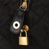 Prada Nylon Chain Weekender Bag - FashioNica