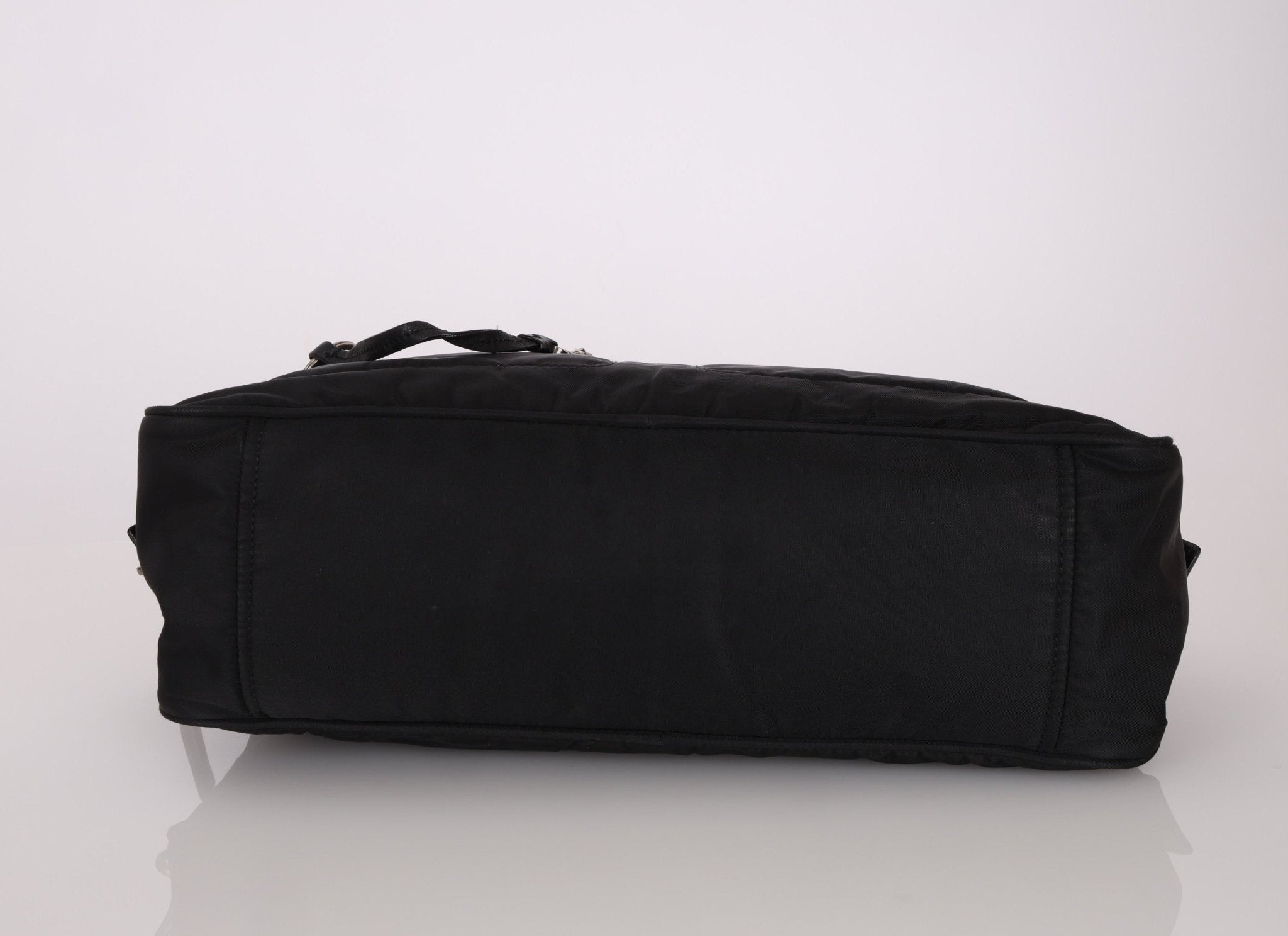 Prada Nylon Double Pocket Shoulder Bag - FashioNica