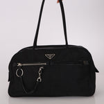 Prada Nylon Double Pocket Shoulder Bag - FashioNica
