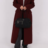 Prada Nylon Double Pocket Shoulder Bag - FashioNica