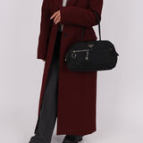 Prada Nylon Double Pocket Shoulder Bag - FashioNica