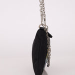 Prada Nylon French Bulldog Chain Pochette - FashioNica
