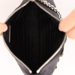 Prada Nylon French Bulldog Chain Pochette - FashioNica