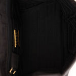 Prada Nylon Gold Mini Kelly Top Handle - FashioNica