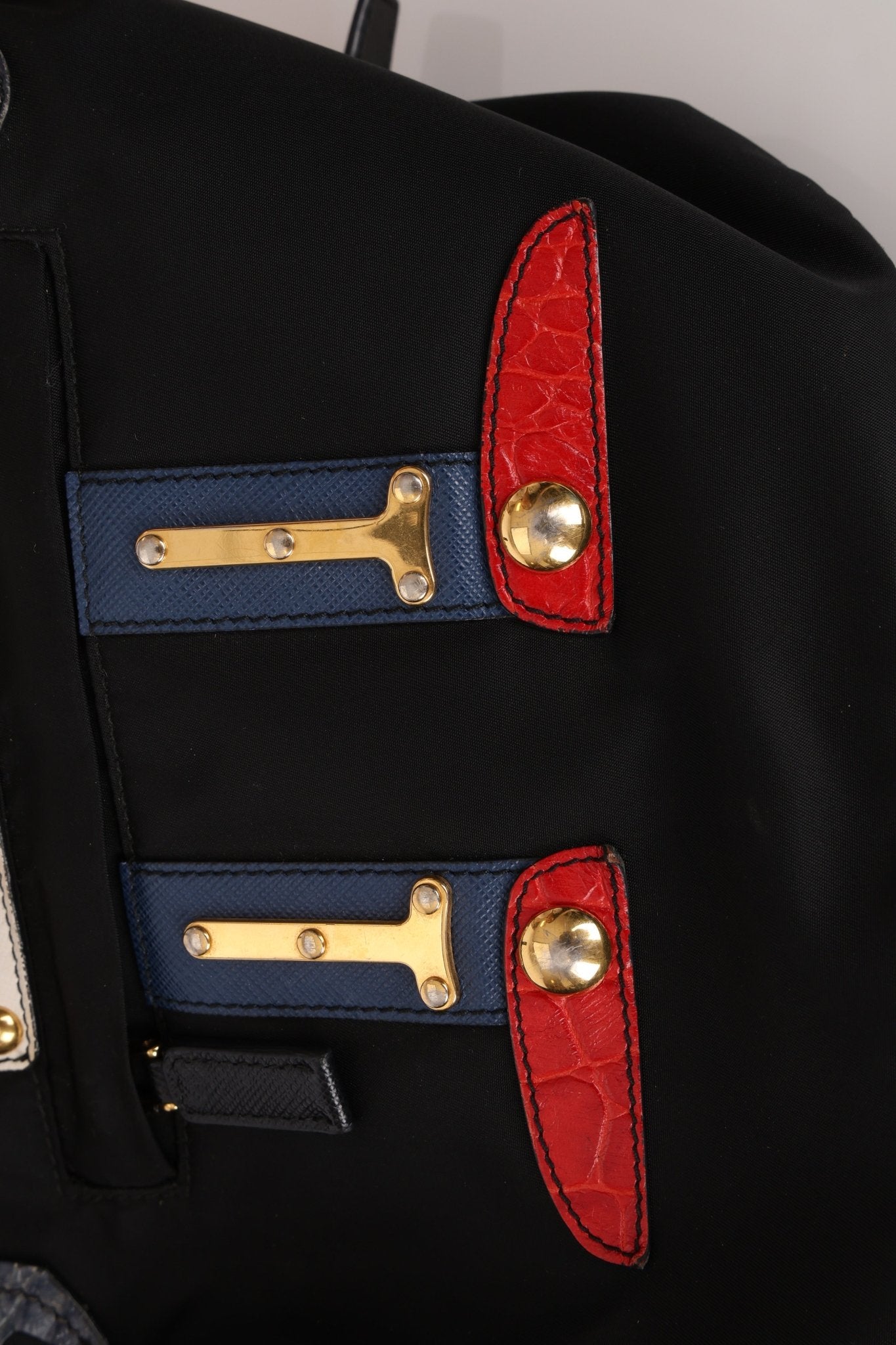 Prada Nylon Saffiano Robot 'Flo' Backpack - FashioNica