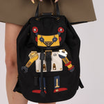 Prada Nylon Saffiano Robot 'Flo' Backpack - FashioNica