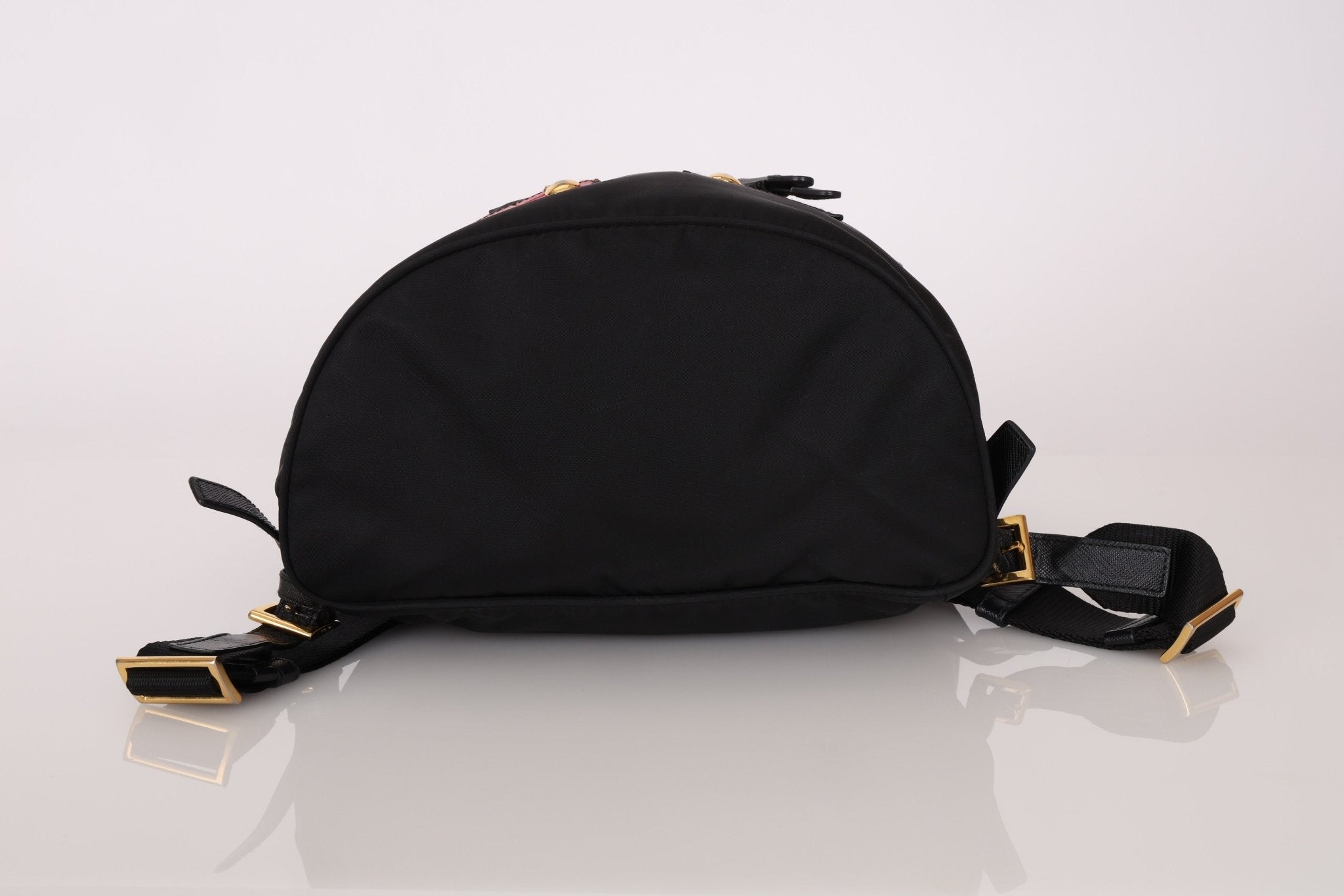 Prada Nylon Saffiano Robot 'Flo' Backpack - FashioNica