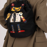 Prada Nylon Saffiano Robot 'Flo' Backpack - FashioNica