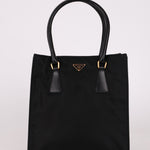 Prada Nylon Small Shopper Tote - FashioNica