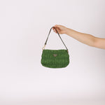 Prada Nylon Tessuto Gaufre Pochette - FashioNica