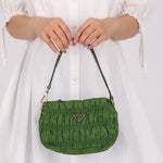 Prada Nylon Tessuto Gaufre Pochette - FashioNica