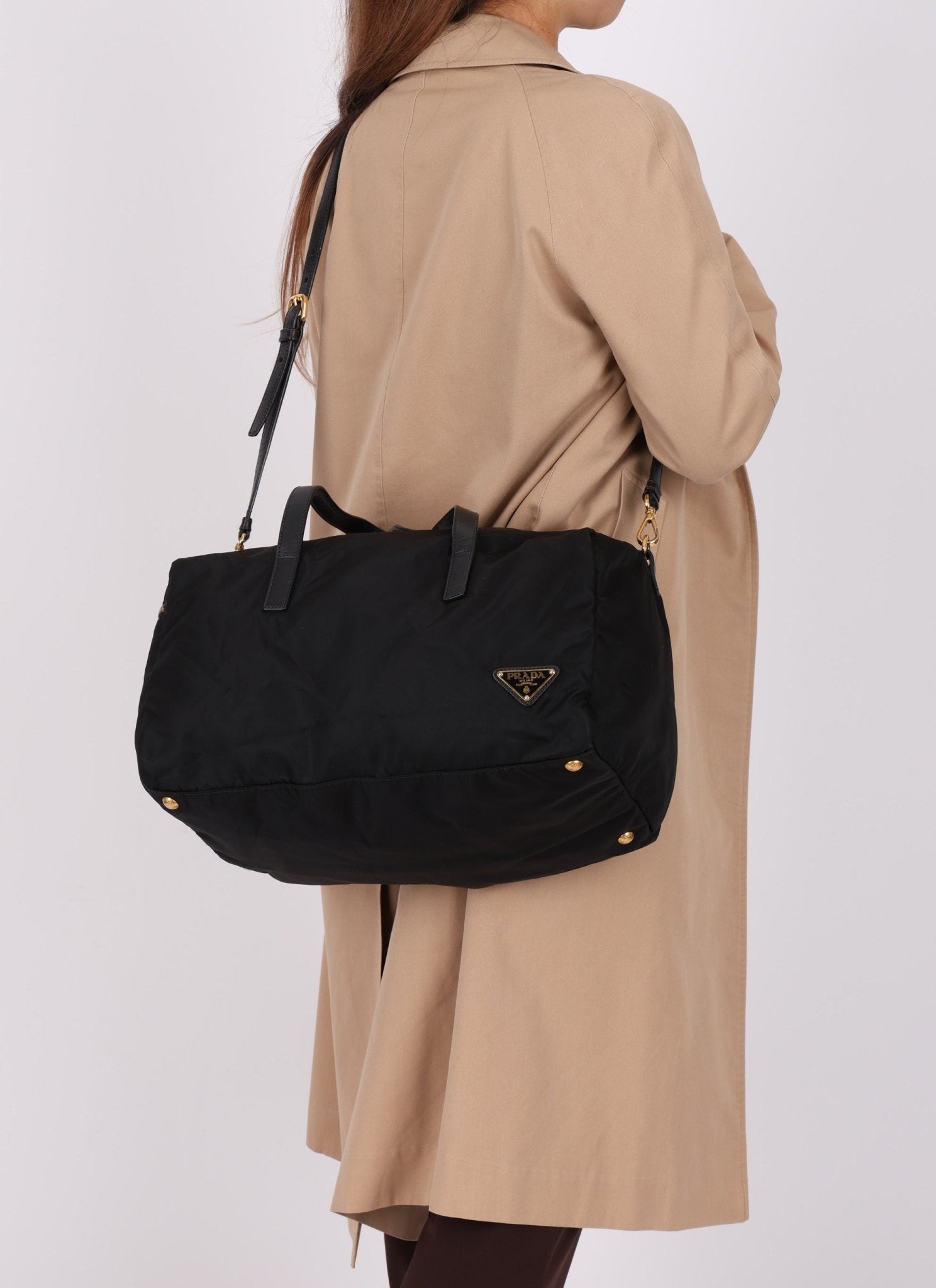 Prada Nylon Weekender - FashioNica