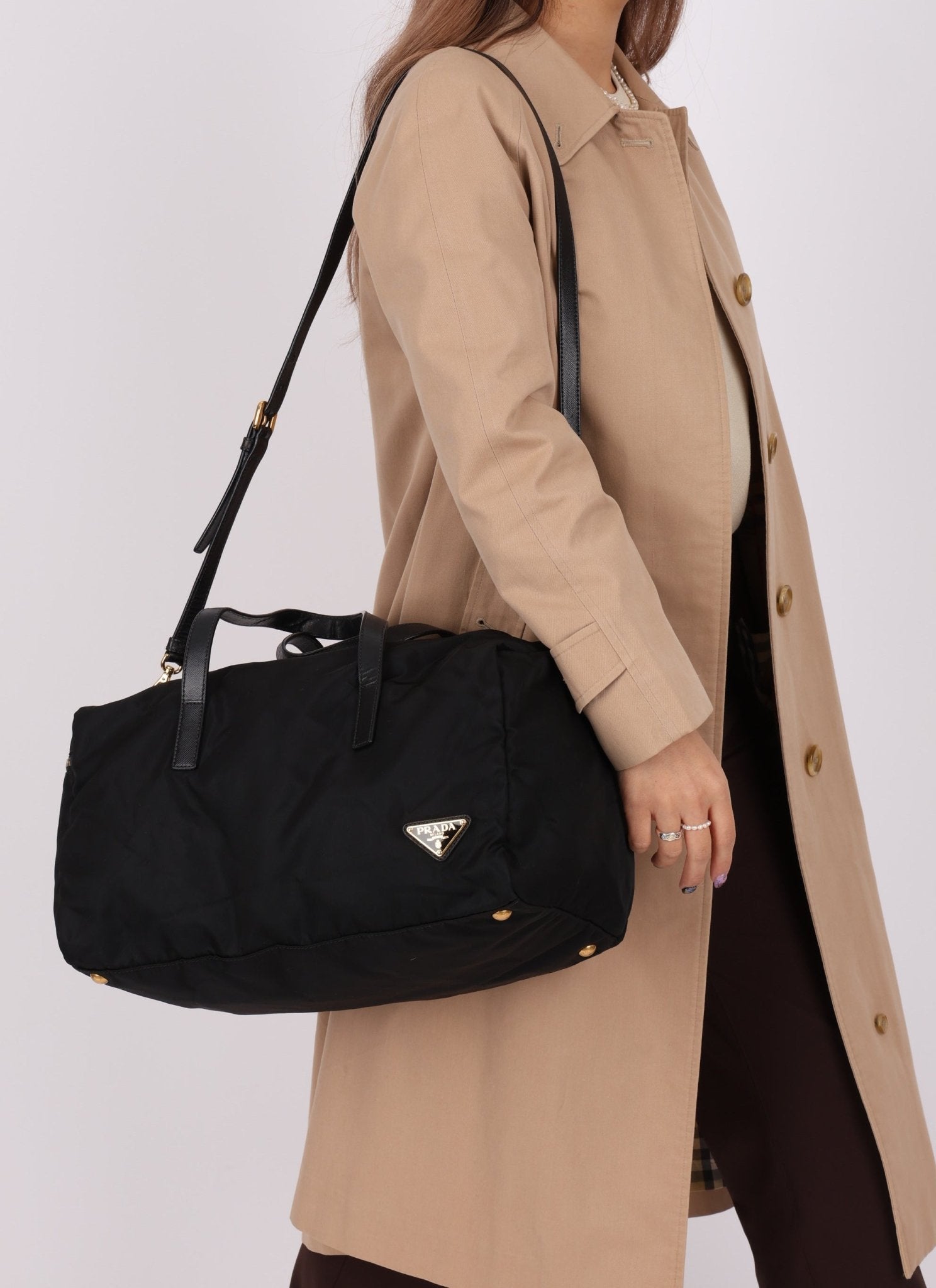 Prada Nylon Weekender - FashioNica