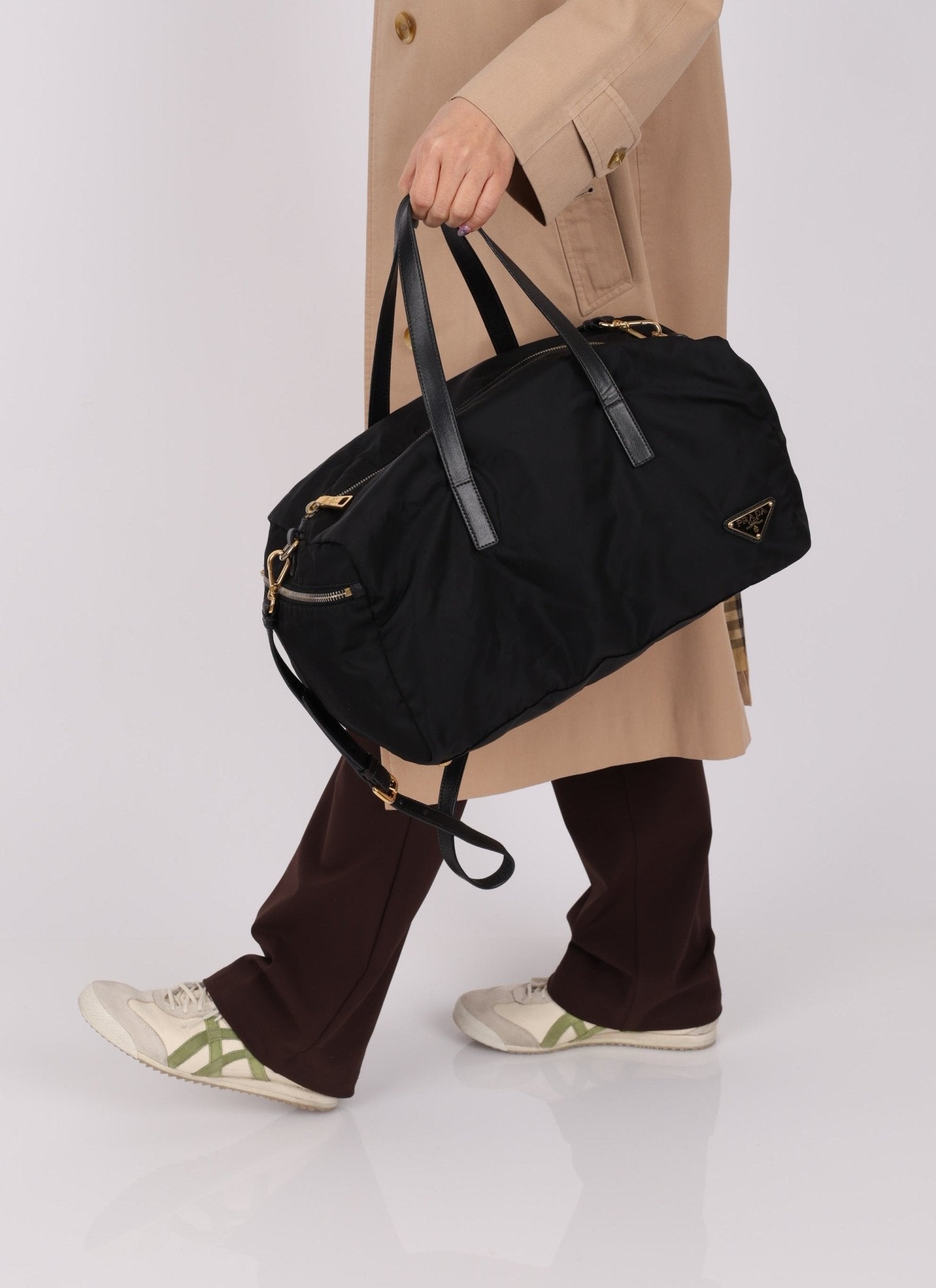 Prada Nylon Weekender - FashioNica