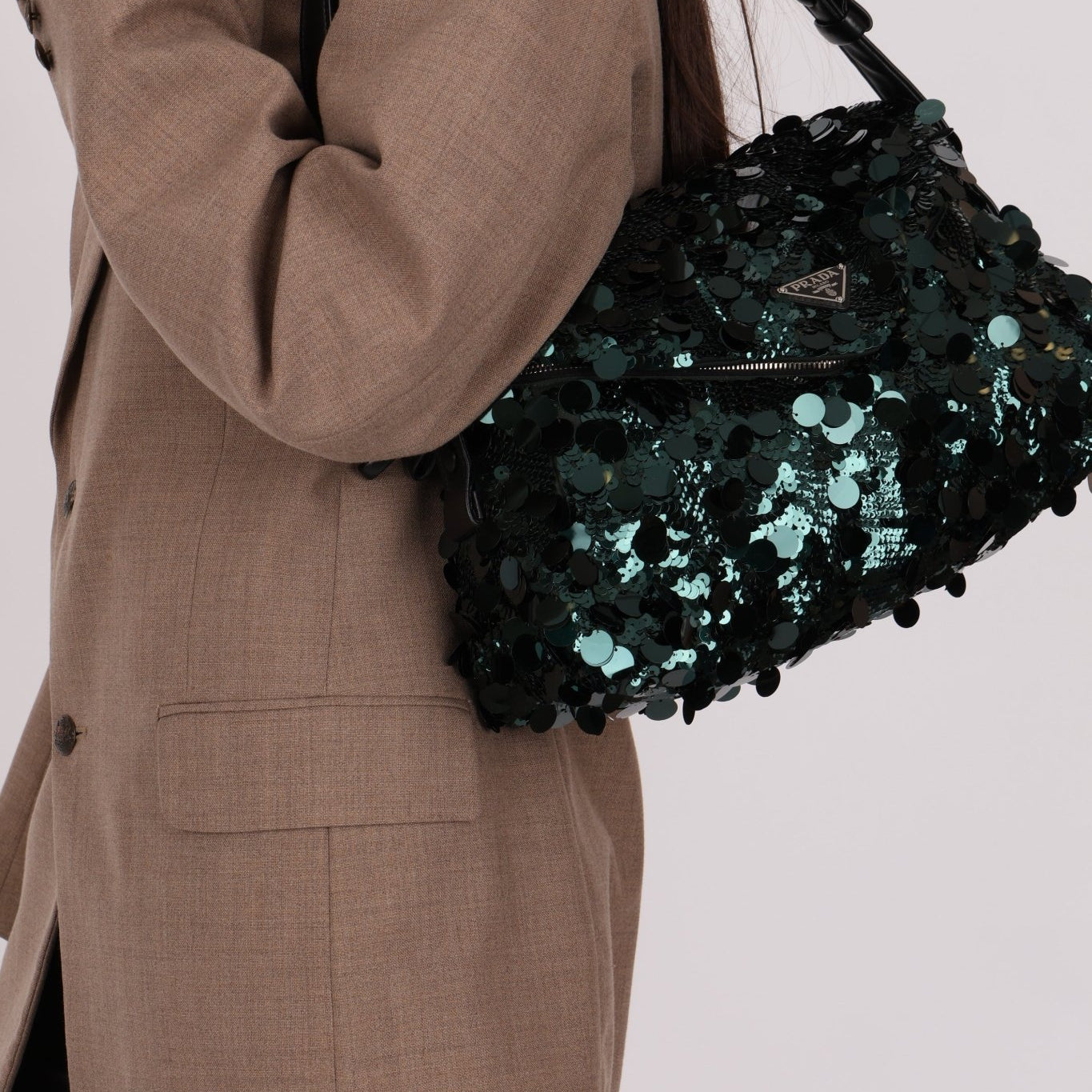 Prada Paillettes Signaux Bag - FashioNica