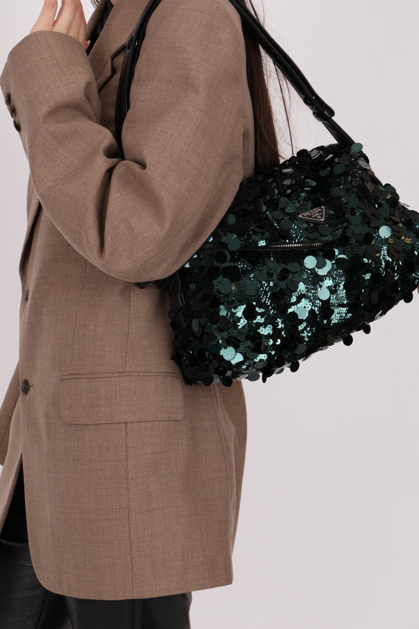 Prada Paillettes Signaux Bag - FashioNica