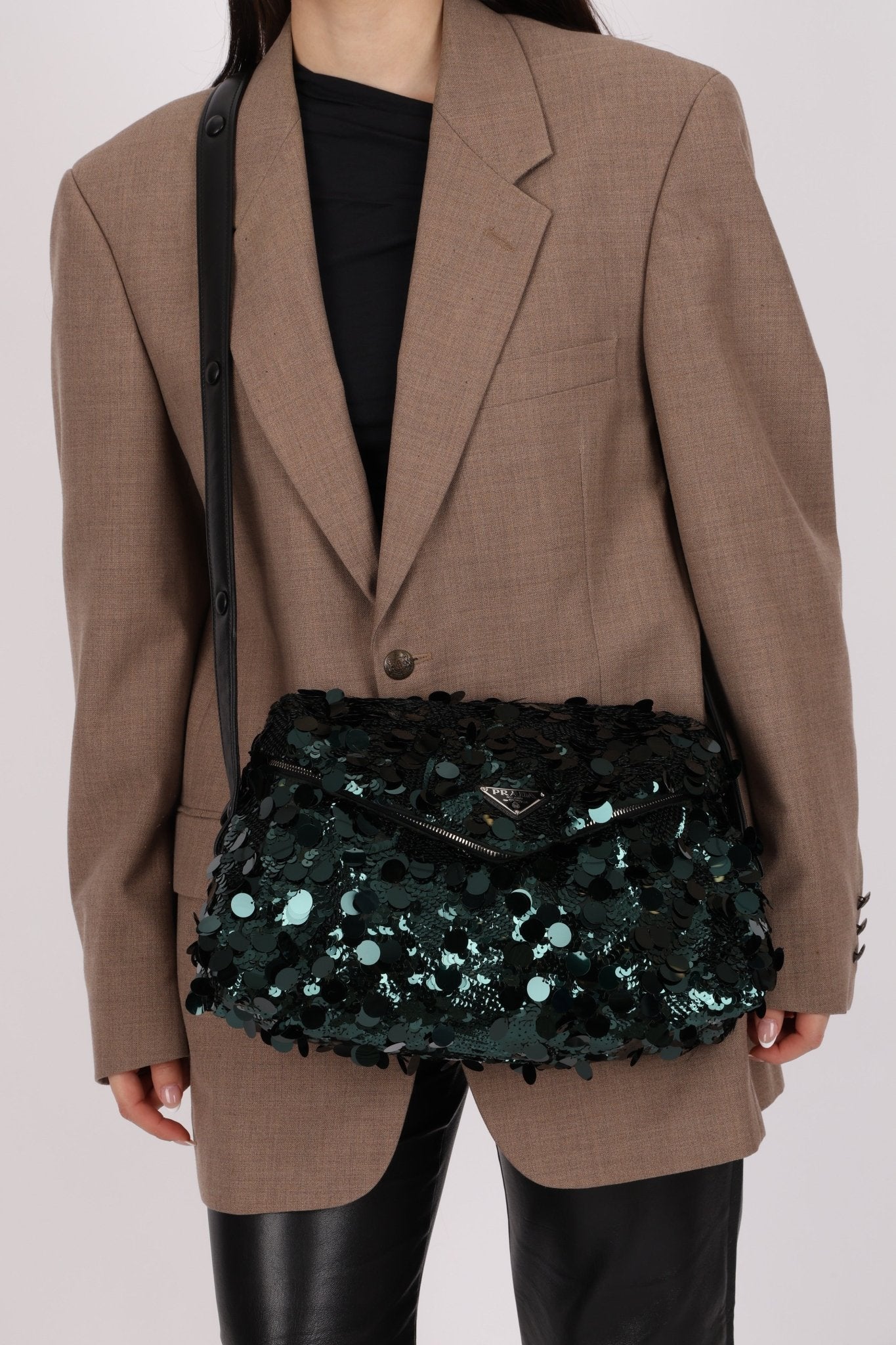 Prada Paillettes Signaux Bag - FashioNica