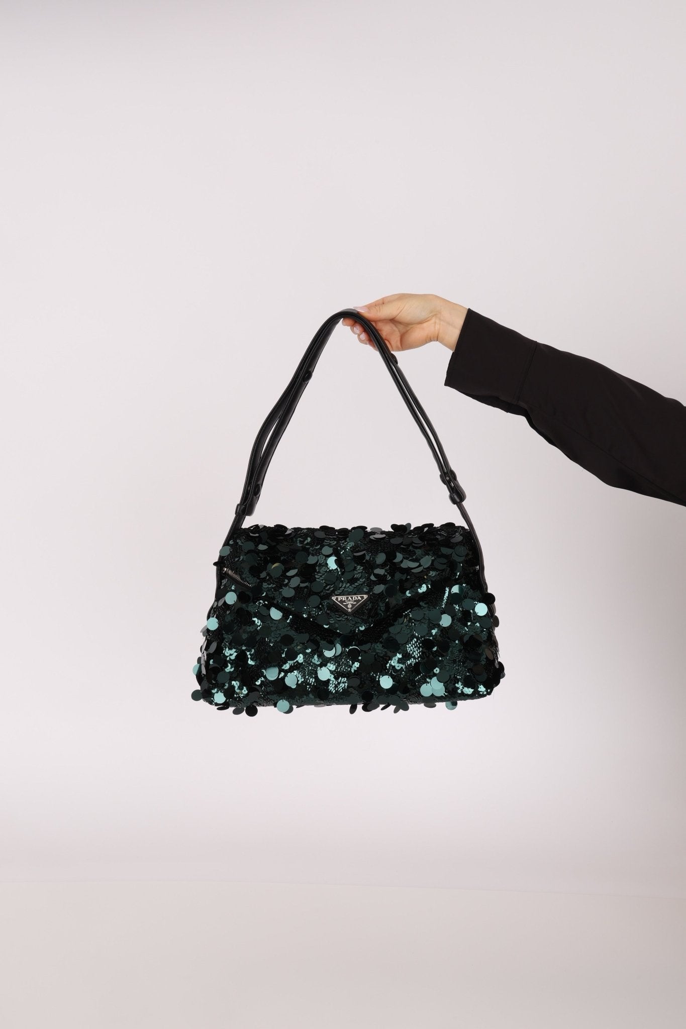 Prada Paillettes Signaux Bag - FashioNica