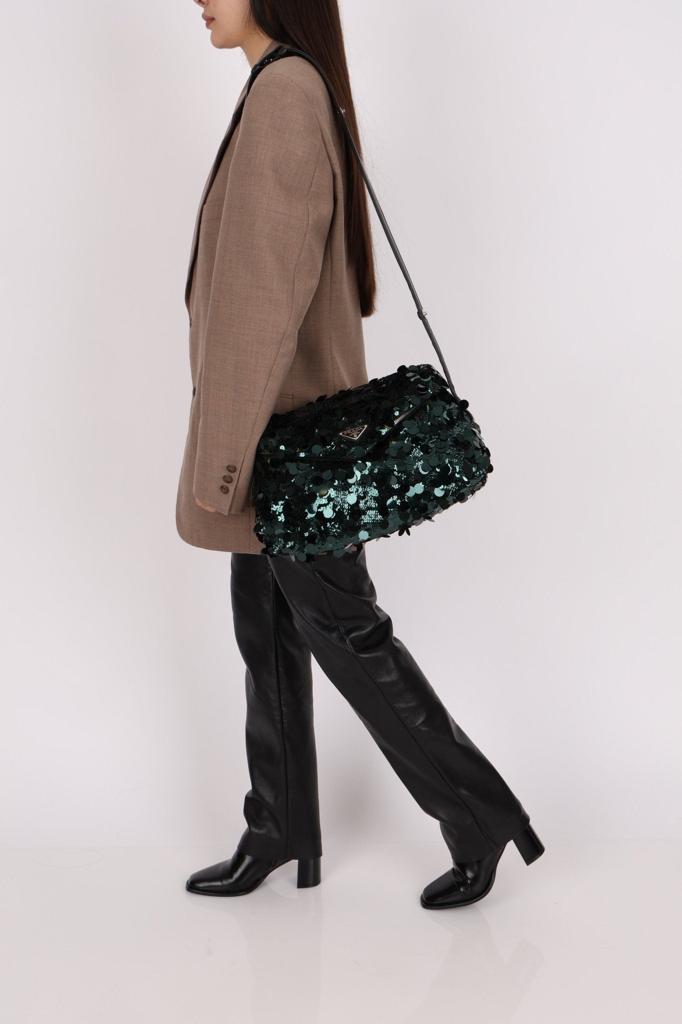 Prada Paillettes Signaux Bag - FashioNica