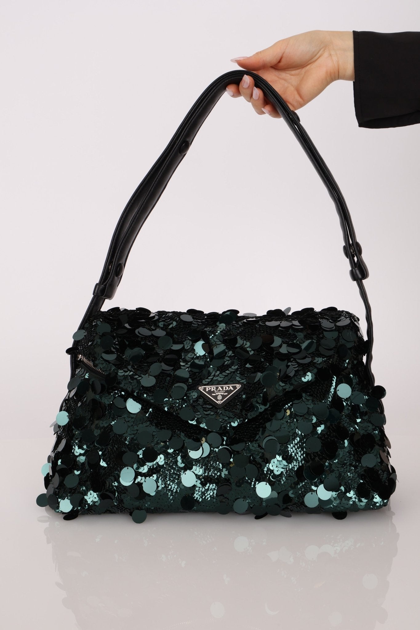 Prada Paillettes Signaux Bag - FashioNica