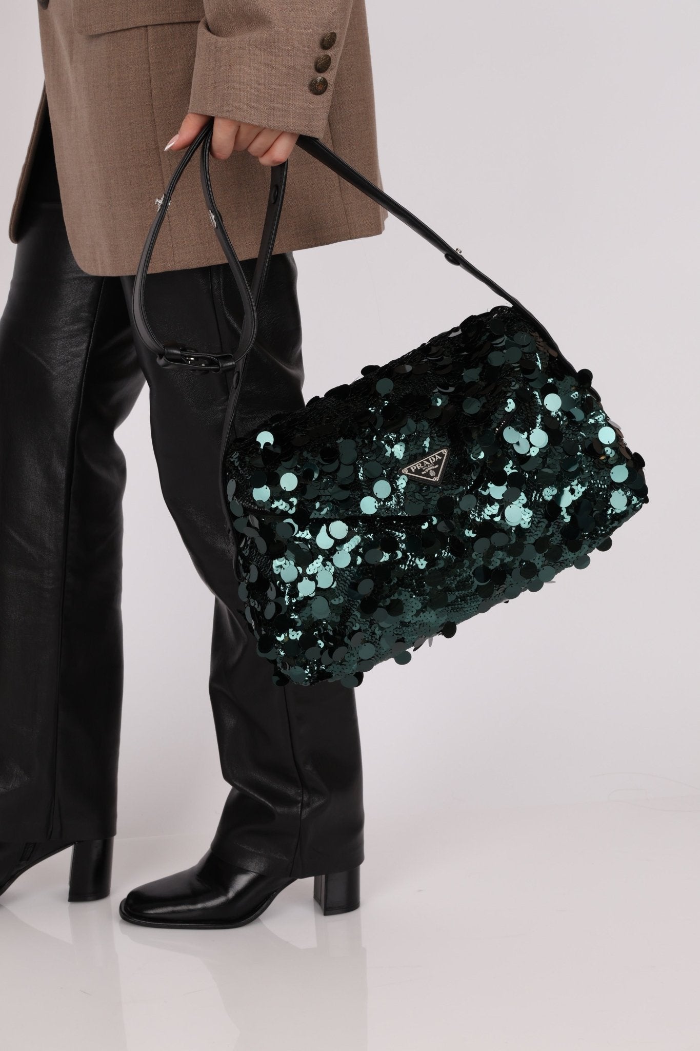 Prada Paillettes Signaux Bag - FashioNica