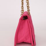 Prada Pink Nylon Chain Flap bag - FashioNica