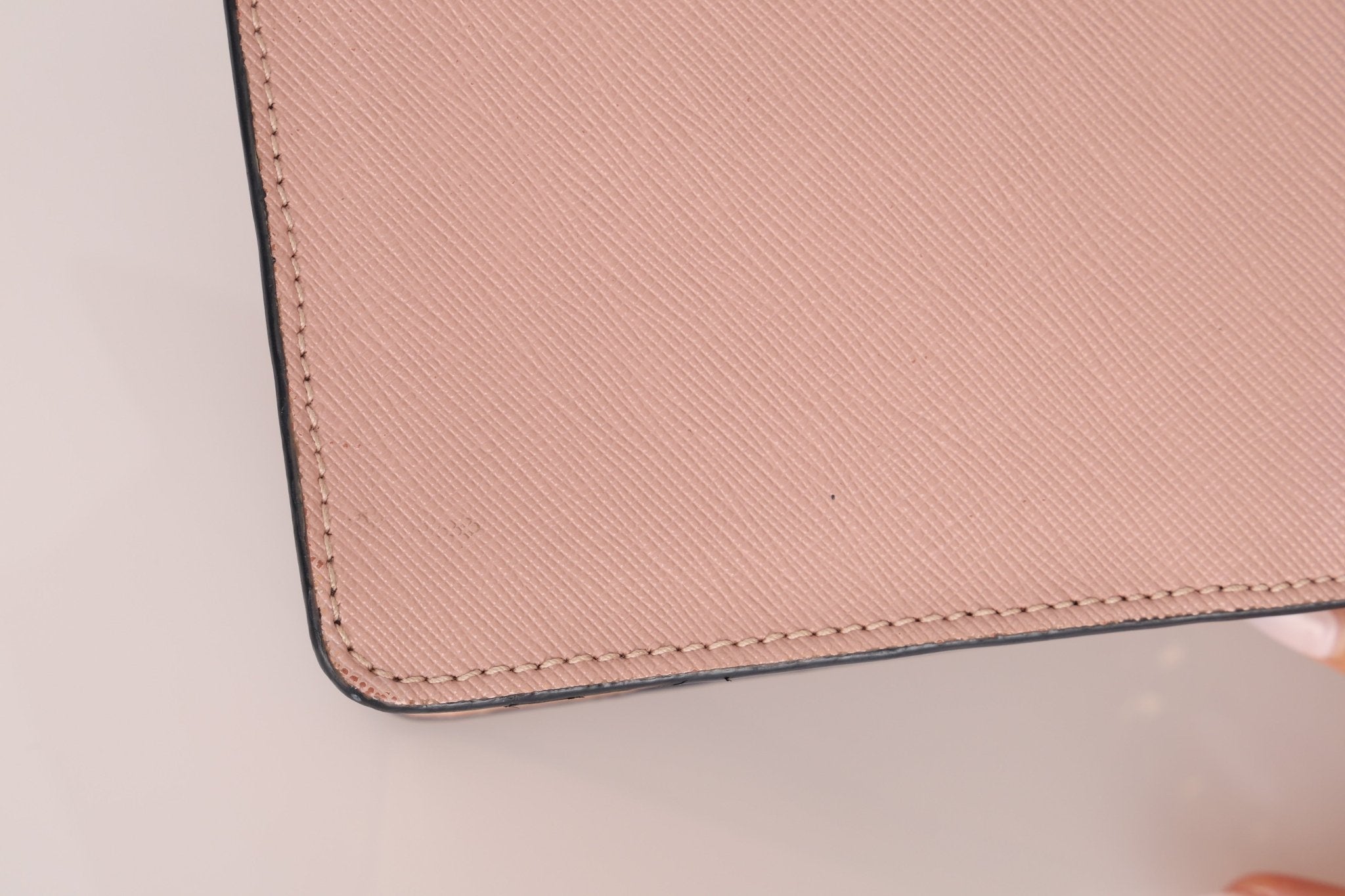 Prada Pink Saffiano Chain Envelope Flap - FashioNica