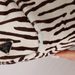 Prada Ponyhair Zebra Print Cavallino Top Handle - FashioNica