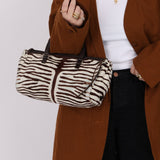 Prada Ponyhair Zebra Print Cavallino Top Handle - FashioNica
