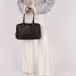 Prada Saffiano Lux Bauletto Boston Bag - FashioNica