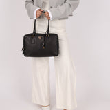 Prada Saffiano Lux Bauletto Boston Bag - FashioNica
