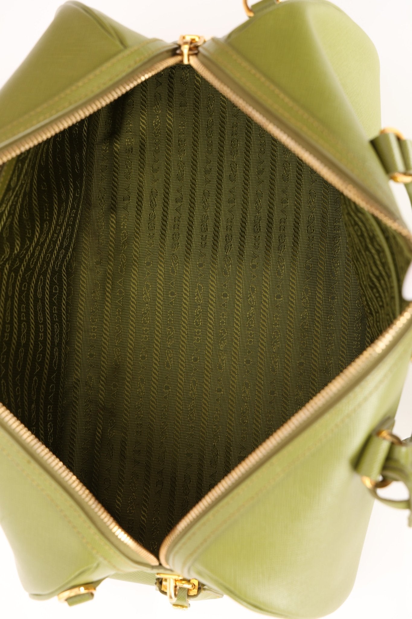 Prada Saffiano Lux Boston Bag - FashioNica