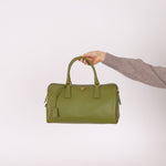 Prada Saffiano Lux Boston Bag - FashioNica