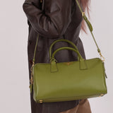 Prada Saffiano Lux Boston Bag - FashioNica