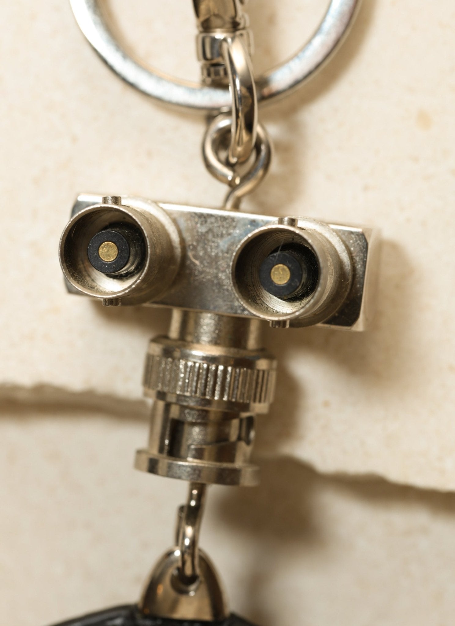 Prada Saffiano Robot USB Charger Key Chain - FashioNica