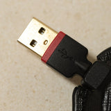 Prada Saffiano Robot USB Charger Key Chain - FashioNica