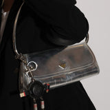 Prada Saffiano Robot USB Charger Key Chain - FashioNica