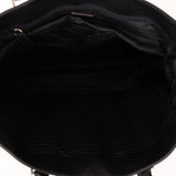 Prada Saffiano - Trimmed Tessuto XL North South Tote - FashioNica