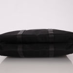 Prada Saffiano - Trimmed Tessuto XL North South Tote - FashioNica