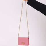Prada Saffiano Wallet on Chain - FashioNica