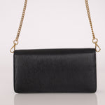 Prada Saffiano Wallet on Chain - FashioNica