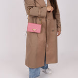 Prada Saffiano Wallet on Chain - FashioNica