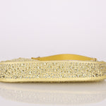 Prada Satin Crystal Embellished Cleo Shoulder Bag - FashioNica